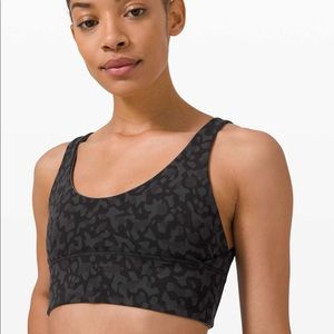 Lululemon Align bra grey/camo size 8